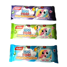 Marshmallow Mini-Twist 6's, 12g